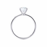 1.20 CT Round Shaped Moissanite Solitaire Style Engagement Ring 2